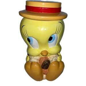 Looney Tunes Vintage Cookie Jar Tweety Bird